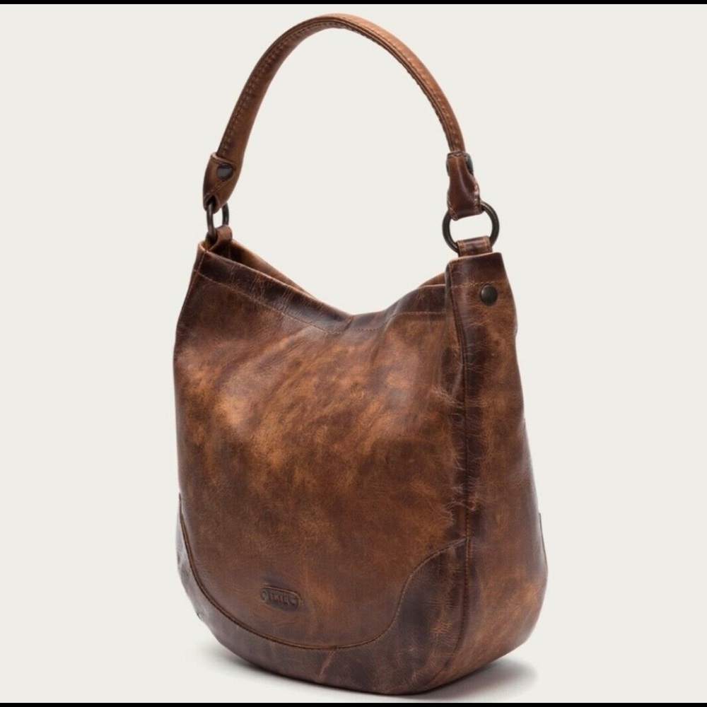 Frye Melissa hobo brown leather purse